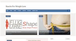 Desktop Screenshot of healthysnacksforweightloss.com